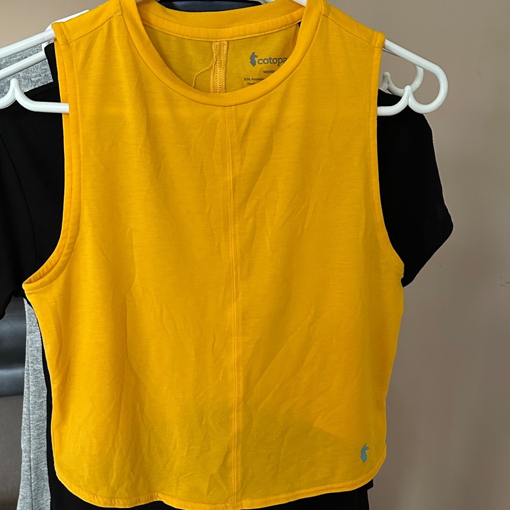 Cotopaxi Vibrant Yellow Tank Top